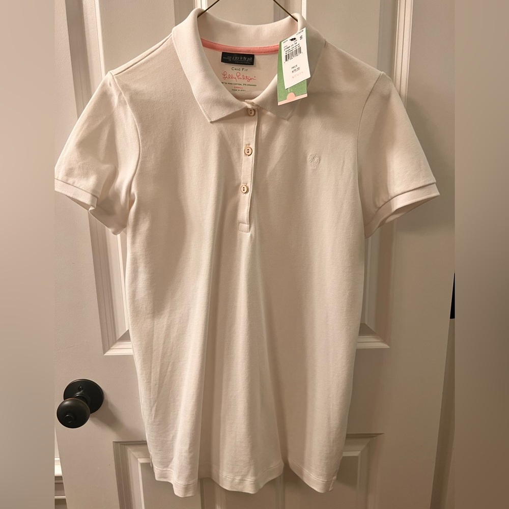 NWT a pea in the pod & Lilly Pulitzer polo shirt